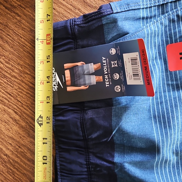 Speedo Men's Blue Swim Shorts - Picture 6 of 8